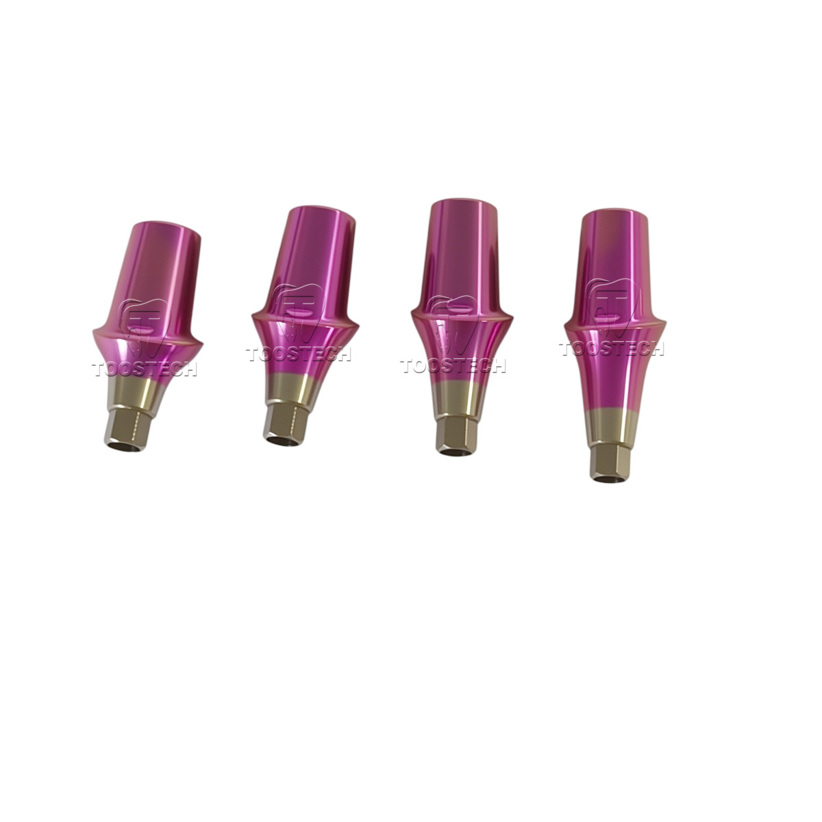 6pcs Straight Anatomic Abutment Cemented abutment fits Neodent GM GH1.5-4.5mm