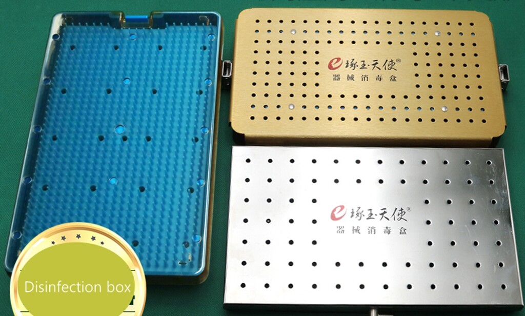 1pc Surgical Autoclavable Surgery Silicone Disinfection Box Tools Ophthalmic/