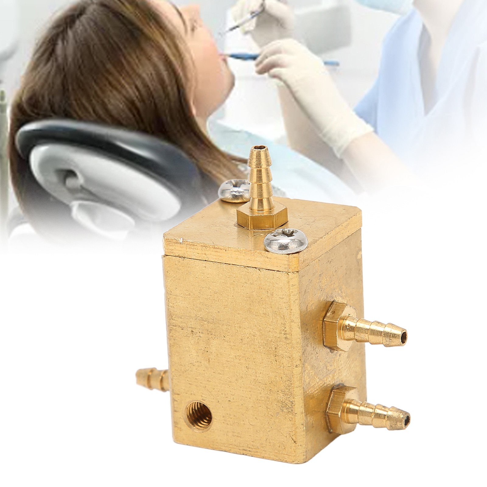Metal Dental Water Valve With High Passability For Dental Chairs New