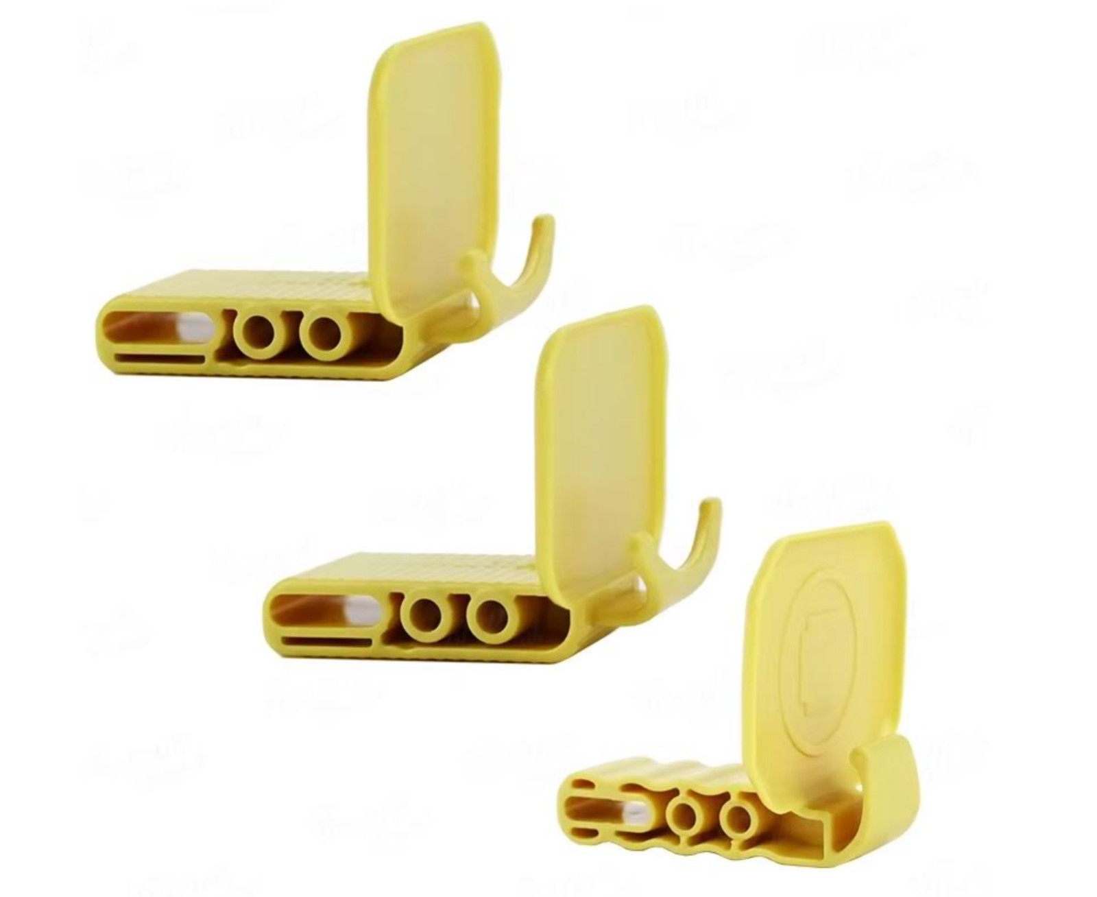 Dental Autoclavable Digital Posterior Sensor Holder Yellow (S/M/L) 3 pack