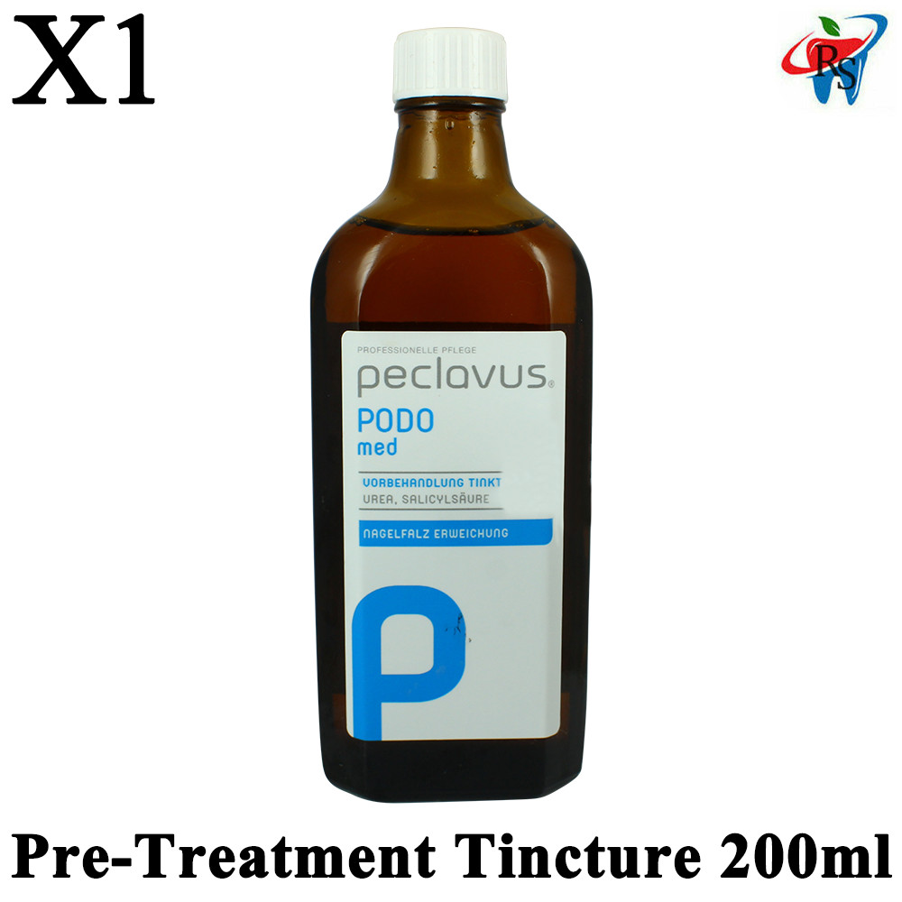 Ruck Peclavus PODOMed Pre Treatment Tincture Cuticle Preparing Rough Skin 200ml