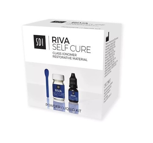 SDI RIVA SELF CURE GIC DENTAL RESTORATIVE NO SENSITIVITY NO ADHESIVE REQUIRED