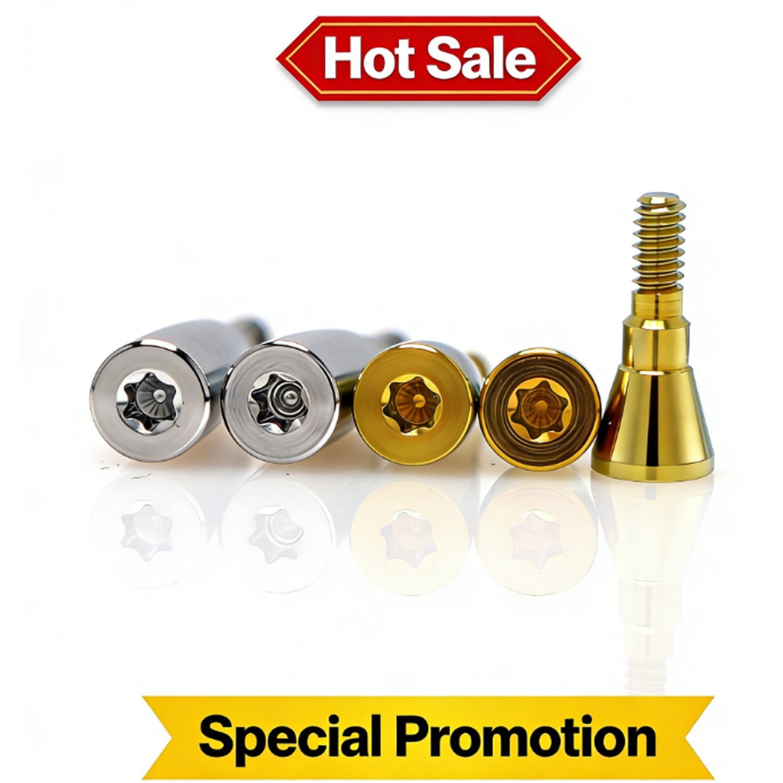 Dental NC Healing Abutment & Closure Cover Screw Straumann Bone Level BLT Ø3.3