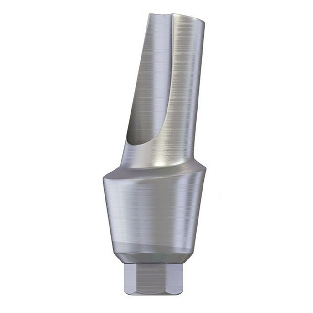 5x Dental Impl ant Anatomic Angulated 15° Abut ment Internal Hex 2.42mm Screw