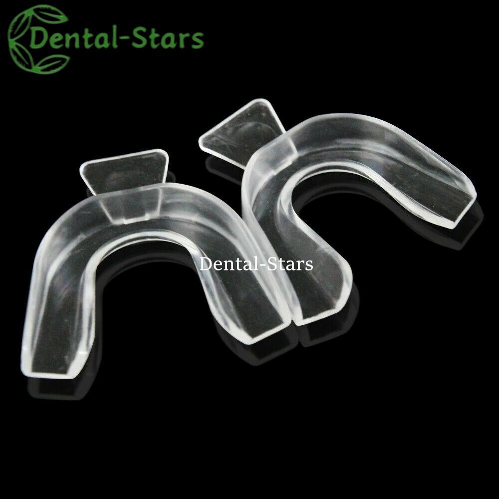 1Pc Dental Moldable Mouth Guard Grinding Thermoforming Mold Teeth Whitening Tray