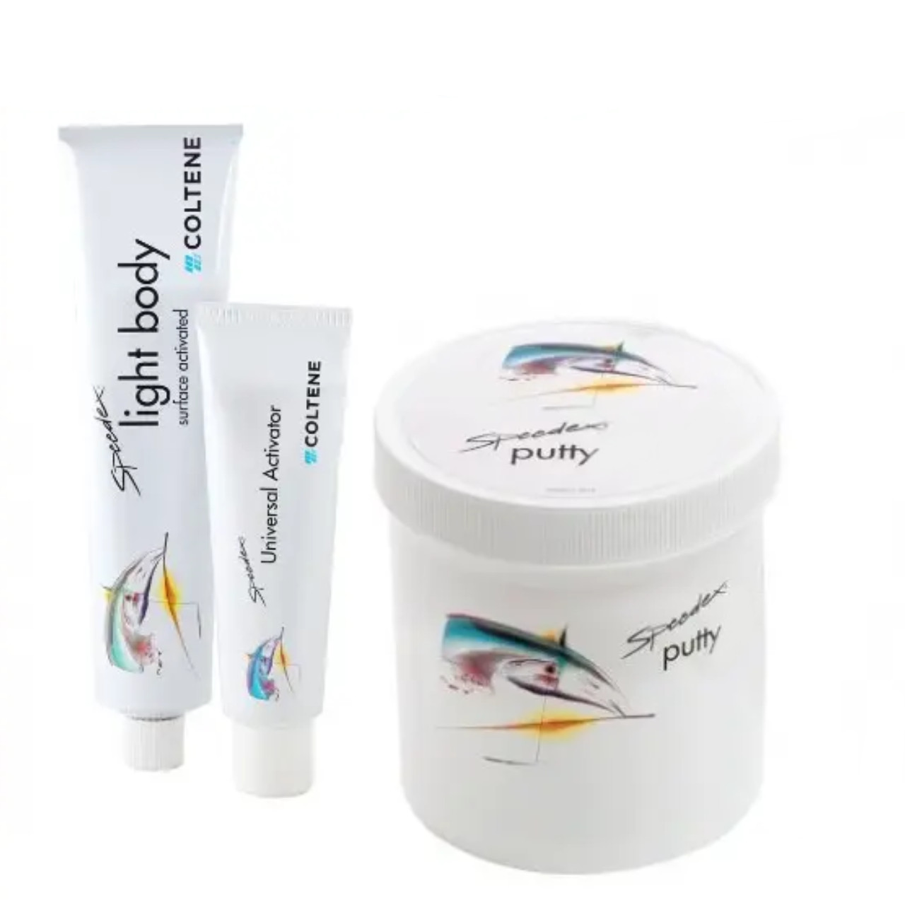 Coltene Speedex Set Putty + Activator + Light Body Fast Ship