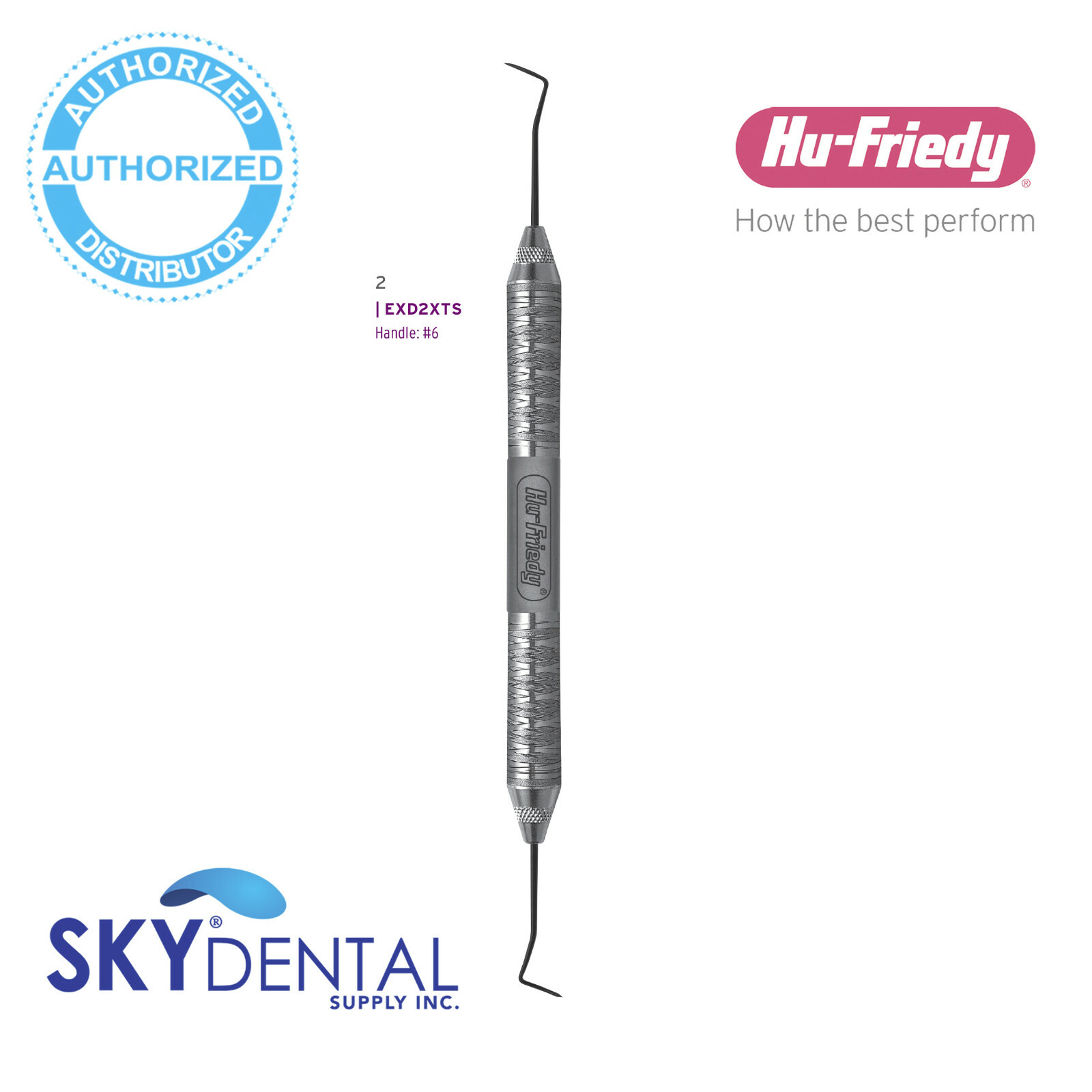 Hu-Friedy XTS feature a non-stick Aluminum Titanium Nitride (AlTiN) coating tips