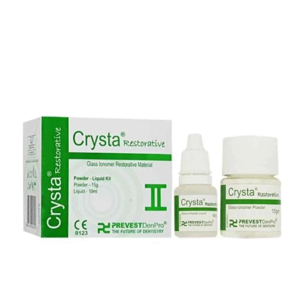 Dental CRYSTA Superior Restorative Cement PL Pack Of 2