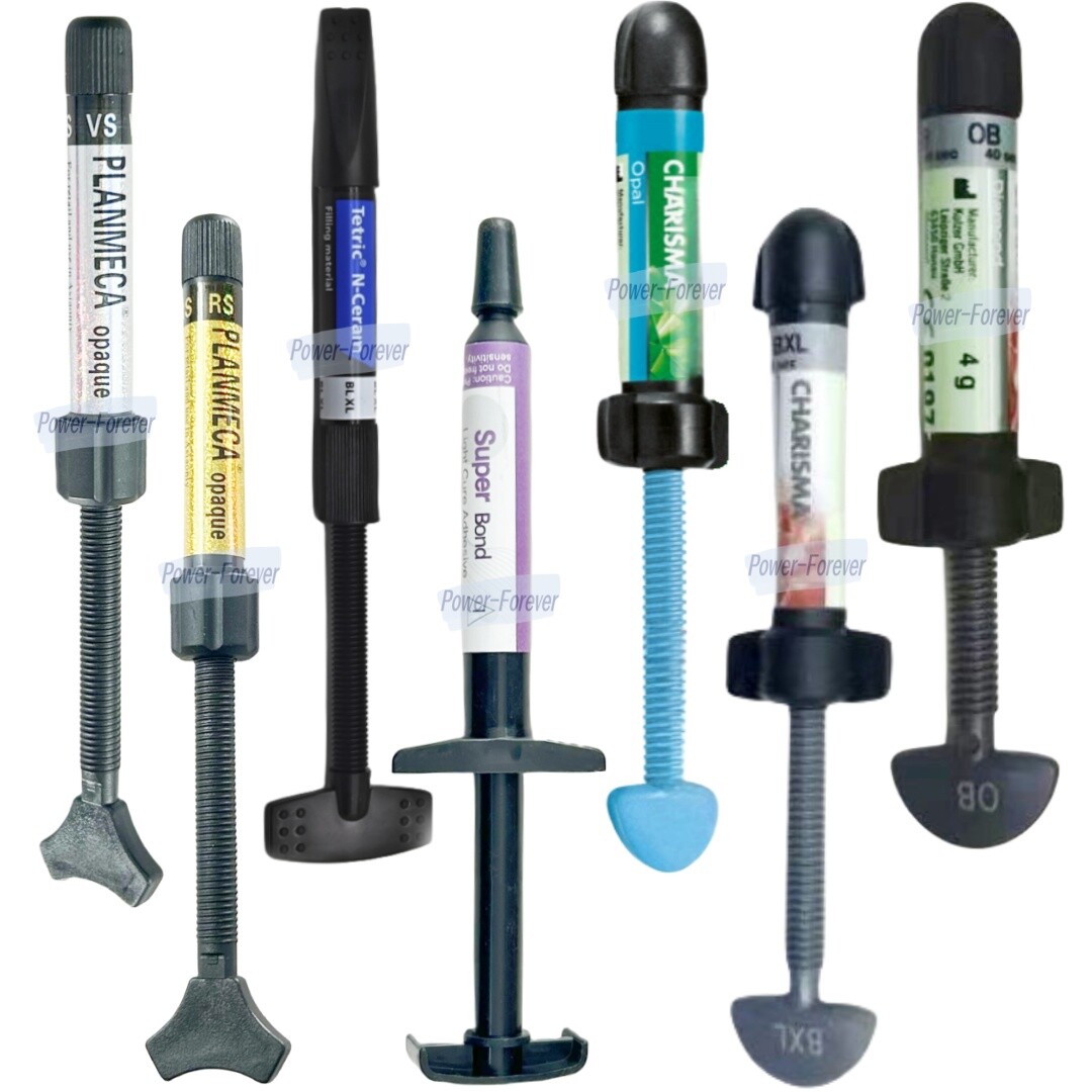 7Sizes Dental Veneer Filling Composite Resin Paste Adhesive Bonding Light Cure