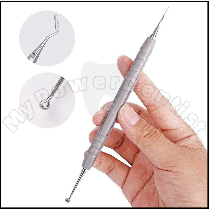 121Pcs Dental OptraSculpt Foam Pad Veneer Composite Resin Filling Spatula Handle