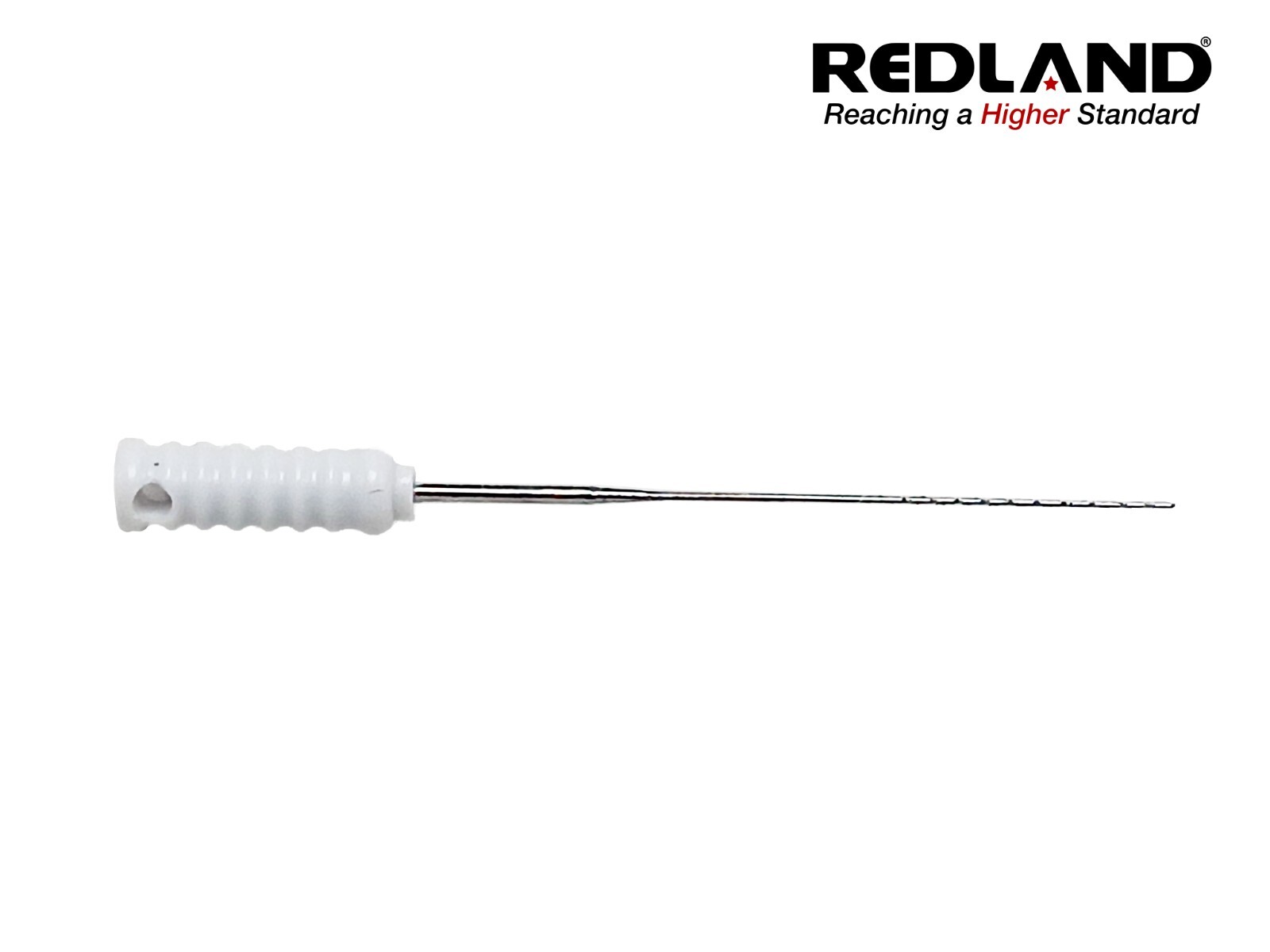 Redland Dental 30 pc. White #001 25 mm Endo Stainless Steel Barbed Broaches