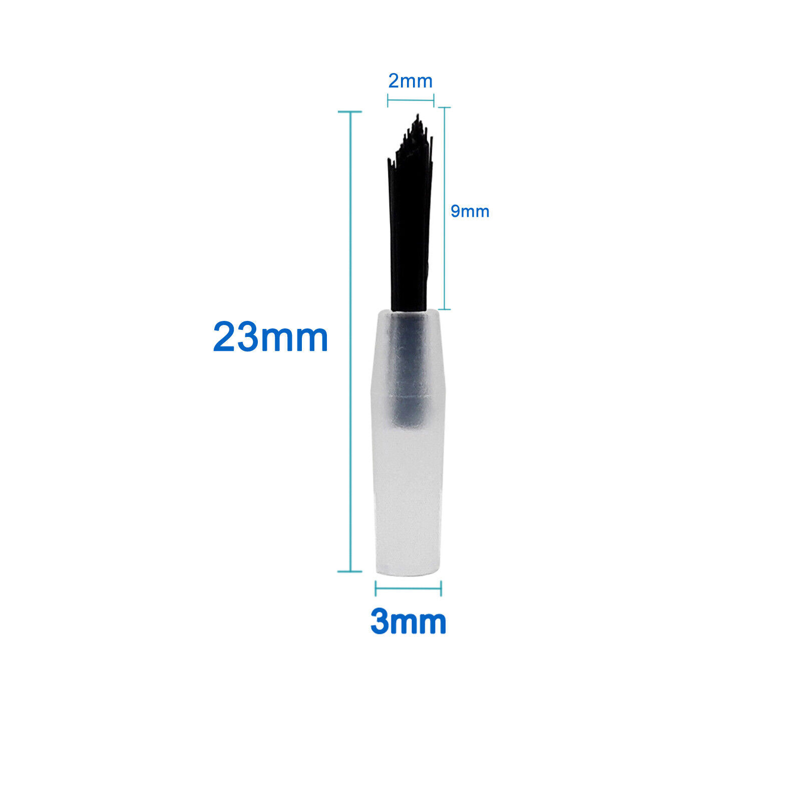 Dental Micro Brush Tip Composite Resin Disposable Applicators 100/ Free Handle