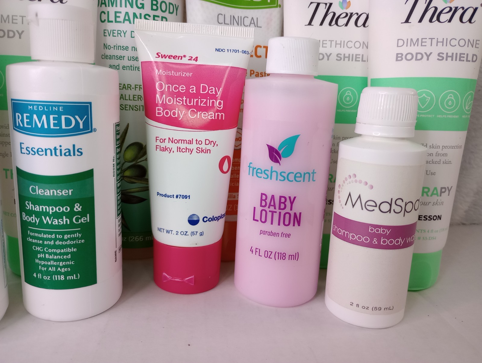 Medline Remedy, Coloplast, Mckesson Thera Body Shield, READ DESCRIPTION