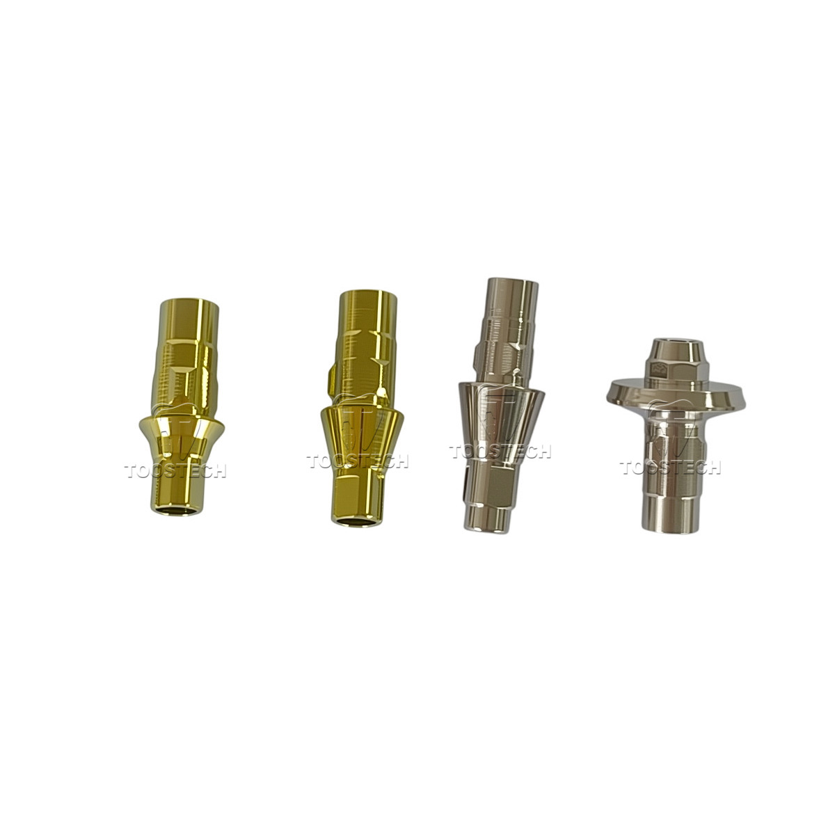 6pcs Ti Straight Base Variobase Abutment fits to Straumann Bone Level RC NC SC