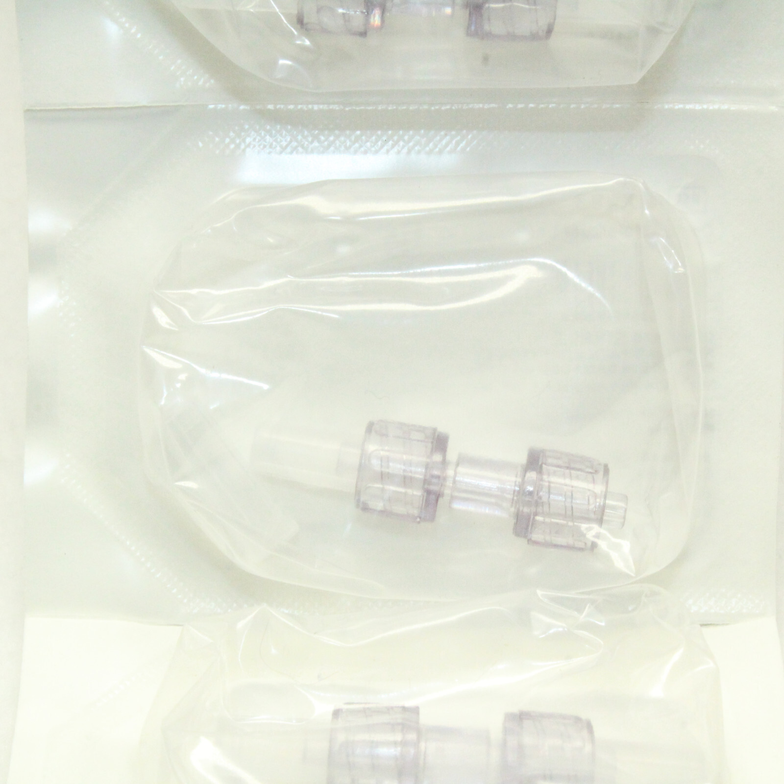 LOT OF 20 MEDEX MX493 DOUBLE MALE LUER LOCK 0.1 mL 4 SLEEVES with 5 PER SLEEVE