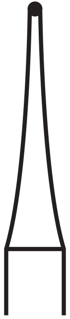 SUPÉR Carbide FGOS1/4, FG & Surgical, Made in Canada, 2 Pack of 10, 20 Burs