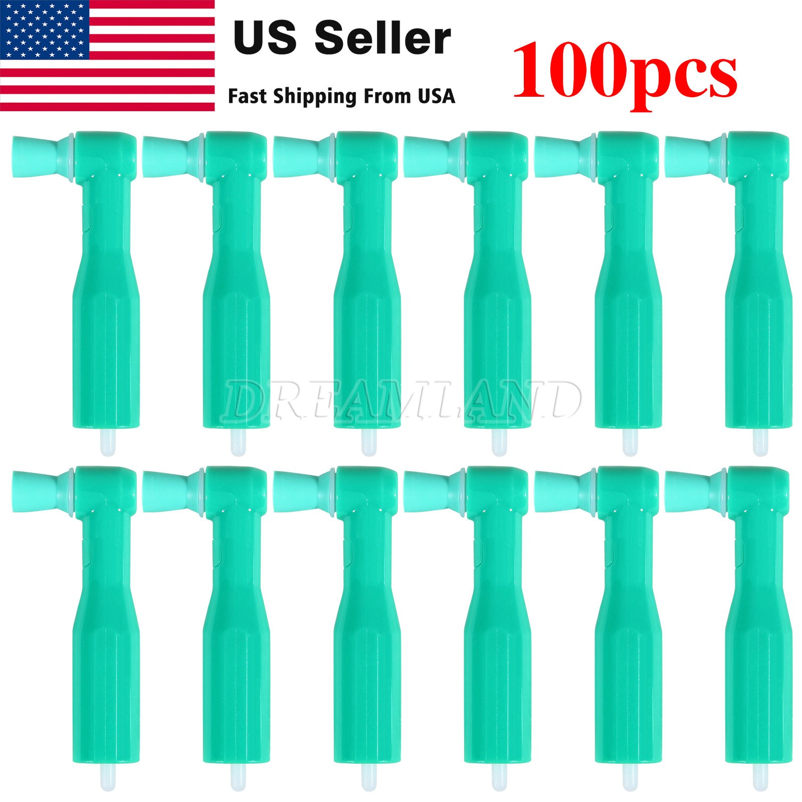 Dental Prophy Handpiece Hygiene 4:1 Straight Nose Cone Air Motor 4 Hole