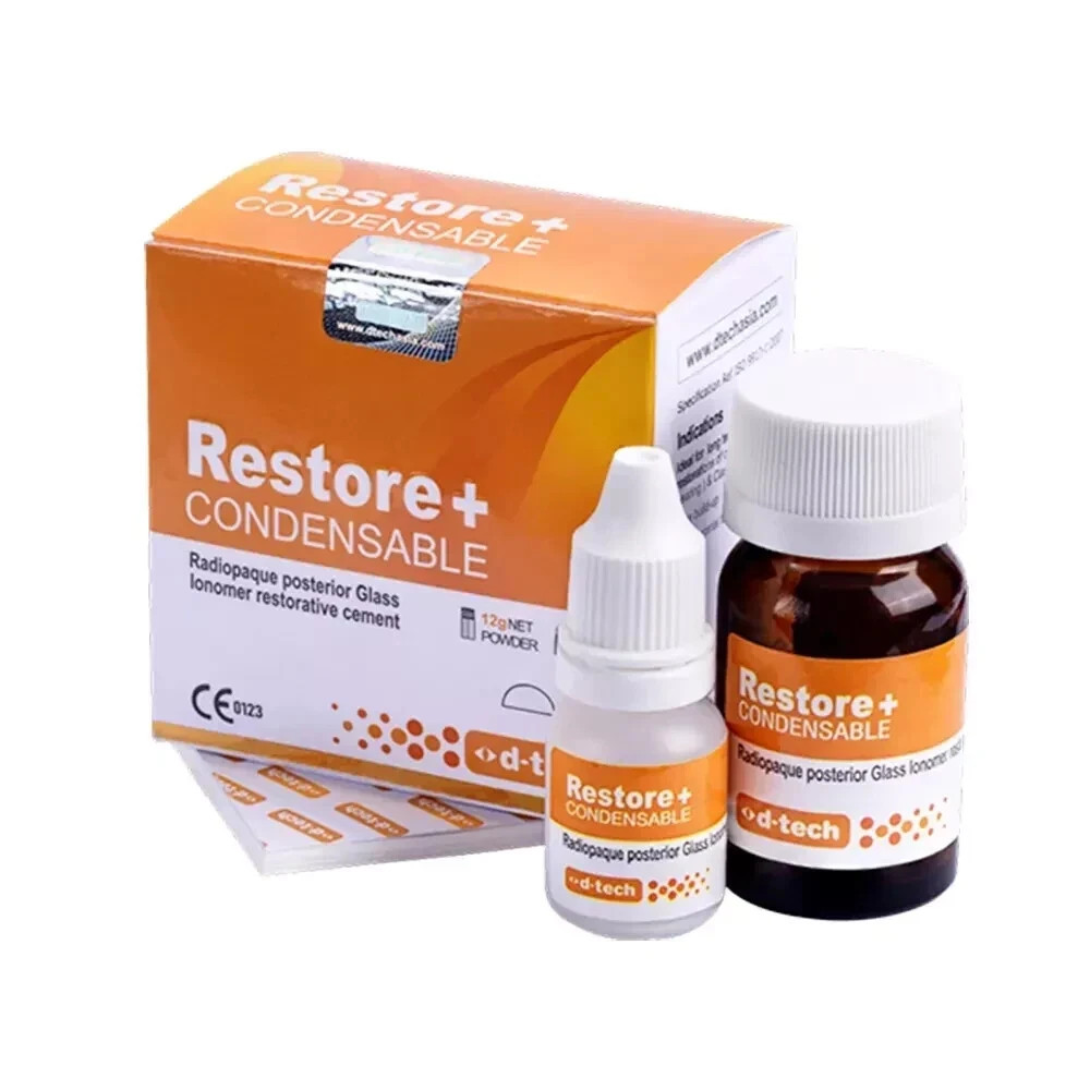 D-Tech Restore + GIC High Strength Glass Ionomer Cement Free II Ship