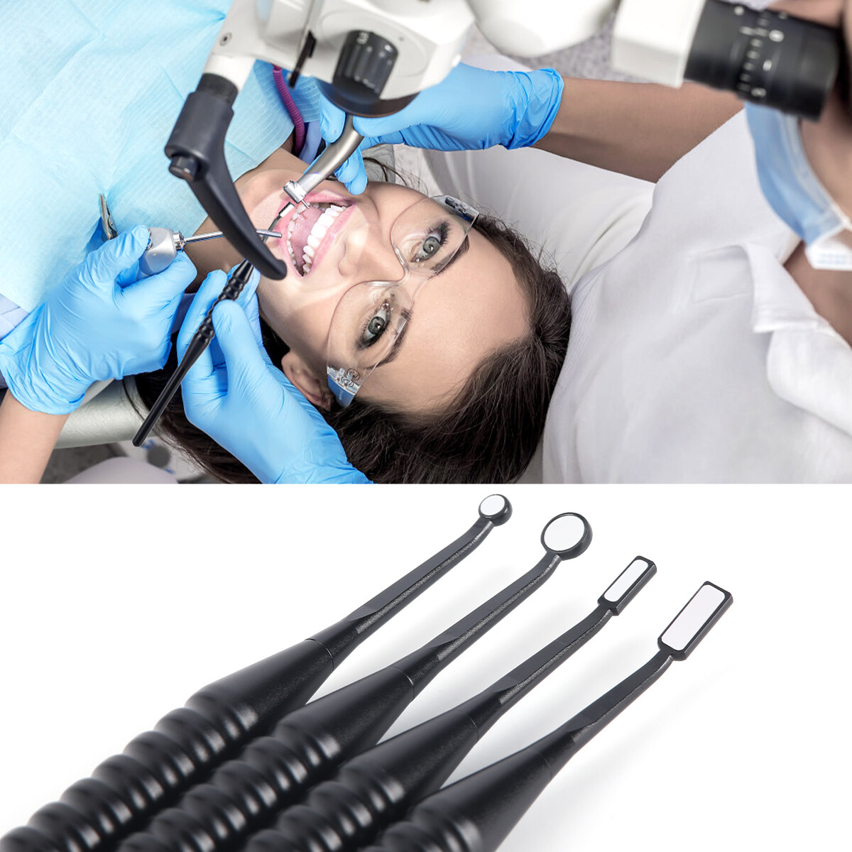 Dental Micro Mirror Sterilizable Reflector Odontoscope 2mm /3mm/5mm Instrument