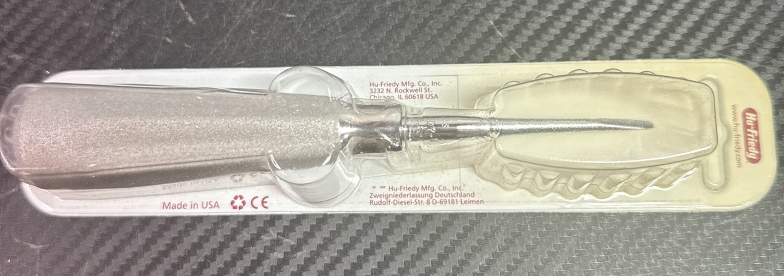 Dental 3mm Straight Luxating Elevator EL3S HU FRIEDY