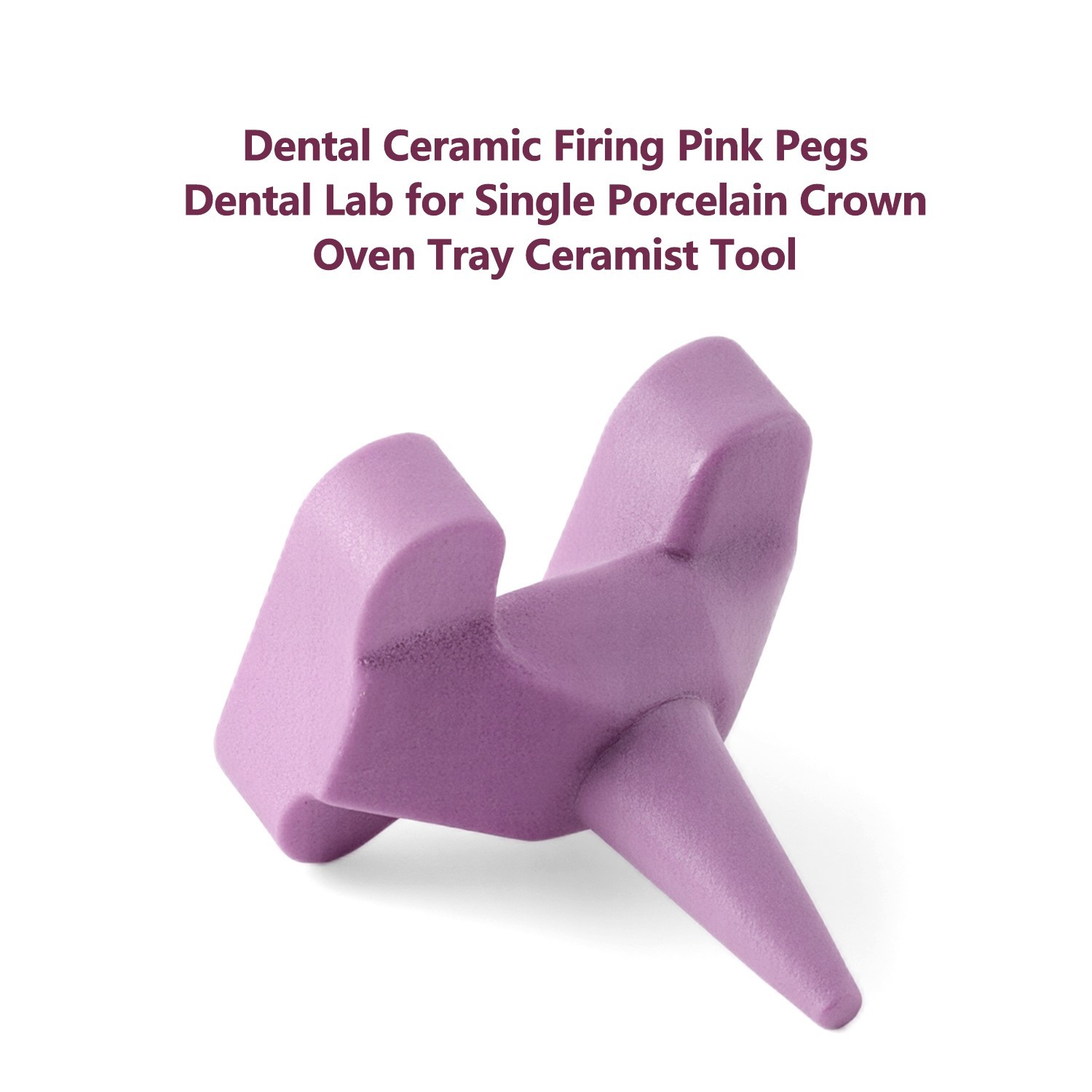 40Pcs Dental Lab Tray Ceramic Firing Pegs Holding Furnace Porcelain Oven 4 Model