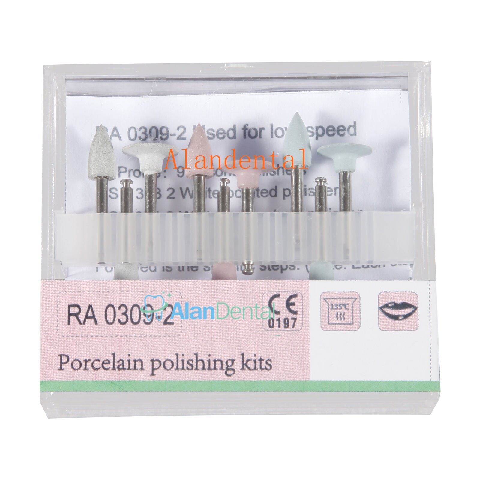 5 Boxes Dental Composite Polishing Kit for Low-speed Handpiece Contra Angle