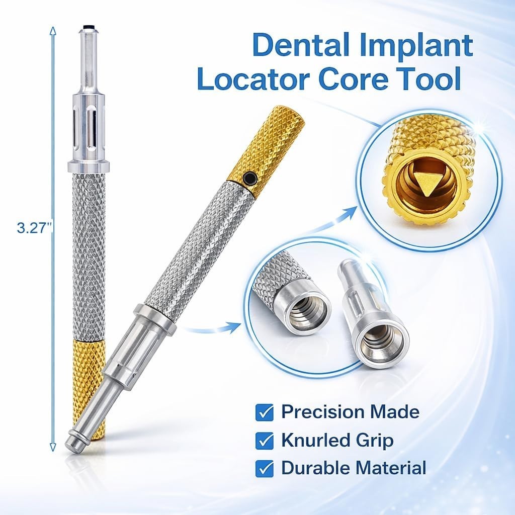 US Dental Locator Core Tool 3-in-1 Insertion Removal Driver Zest Locator Legacy