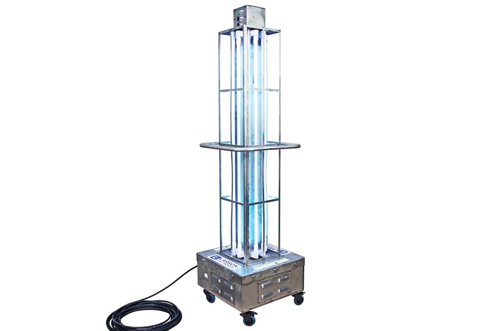 Larson Industrial Portable UV Sanitation Cart – 3500 sq. ft – Used