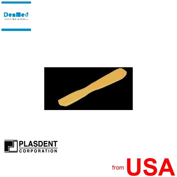 PLASDENT Disposable Alginate Mixing Spatulas- #907DMS-3N YEL- Col 001-907DMS-YEL
