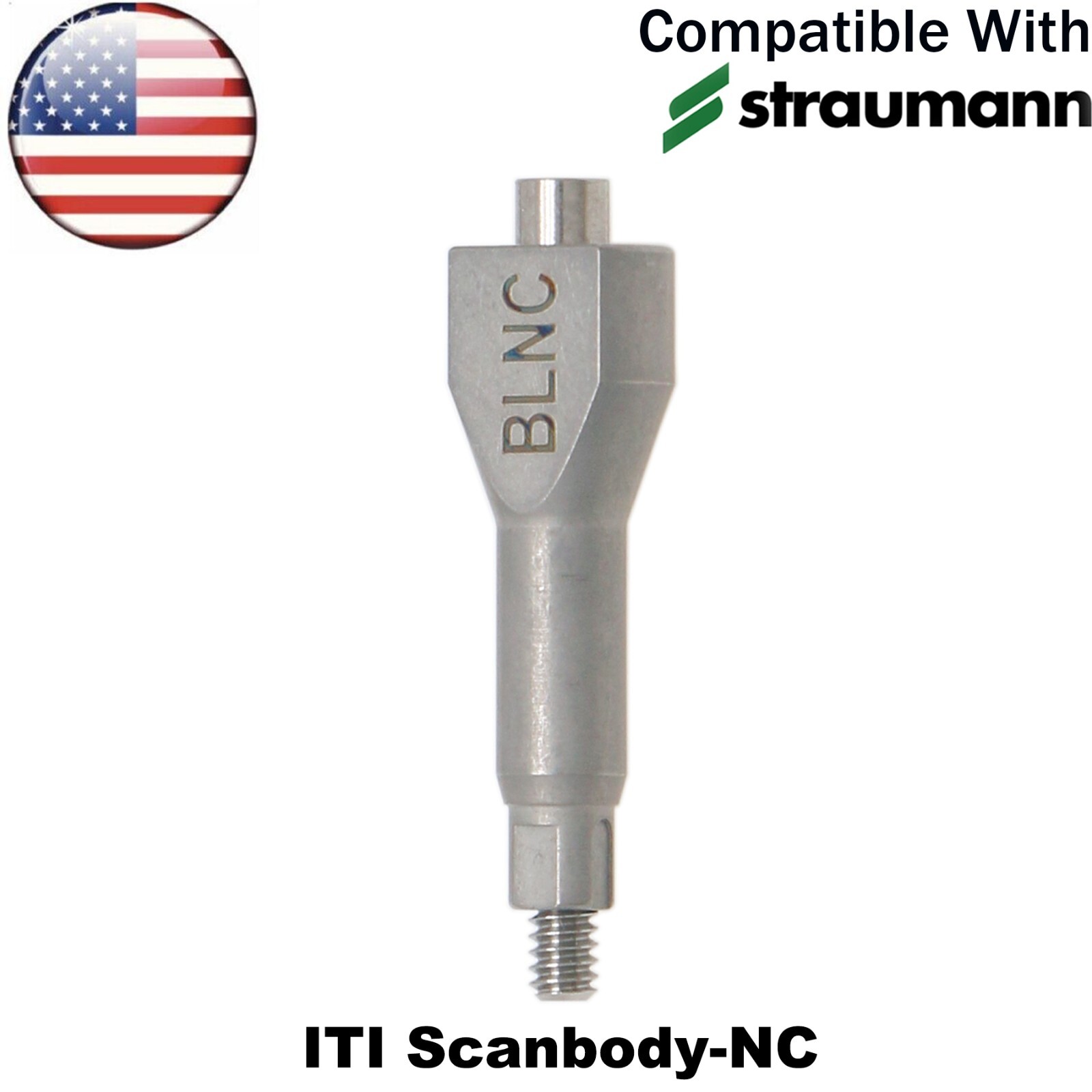 US Dental CAD/CAM lmplant Scan Body Fits Hiossen Osstem M/R Straumann ITl NC/RC