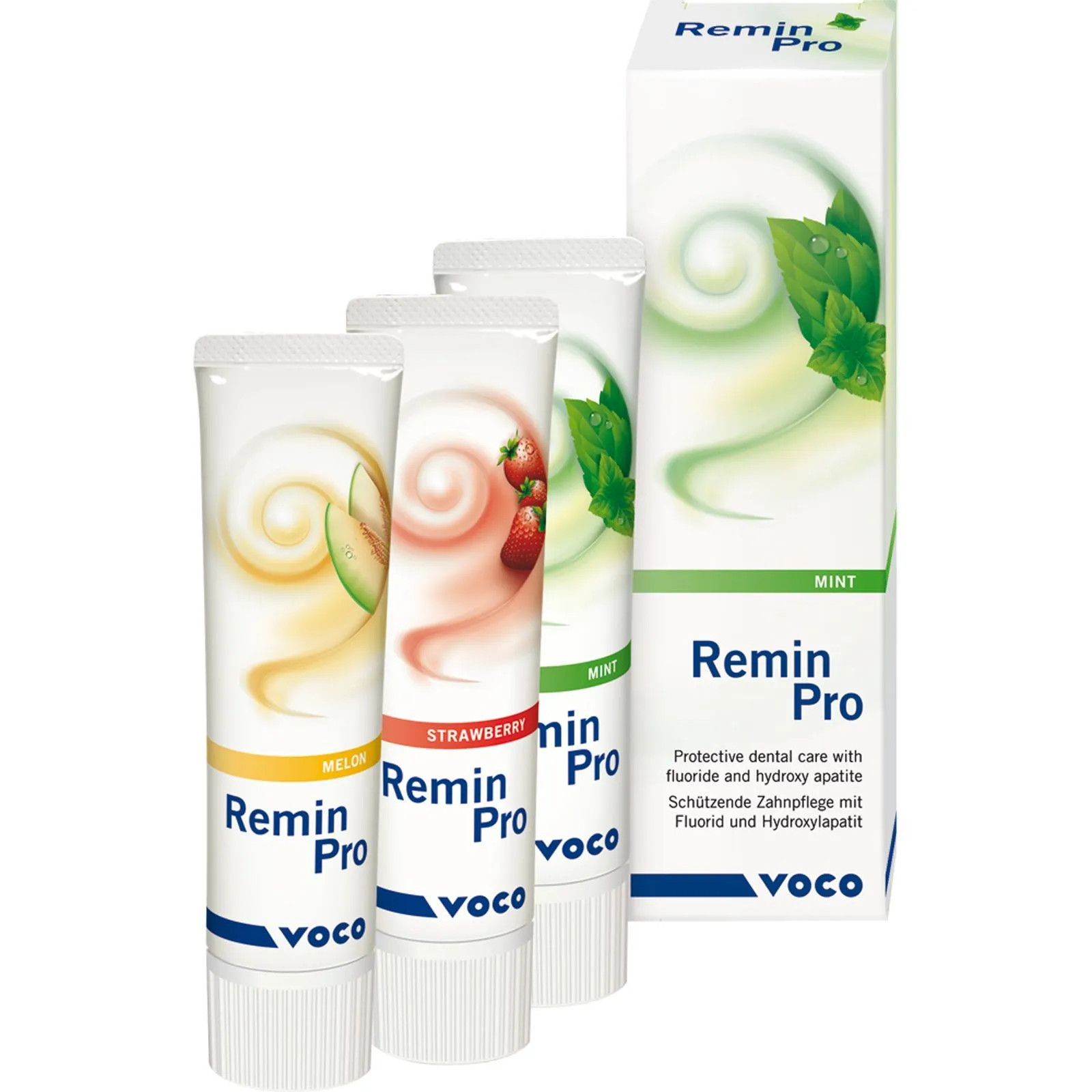 Voco Remin Pro Triple Protective Dental Care Cream Toothpaste 12pc Box Pack.!