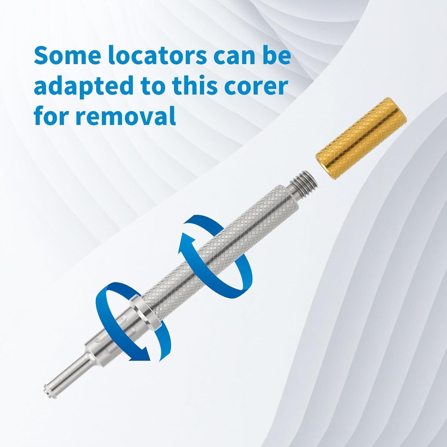 US Dental Locator Core Tool 3-in-1 Insertion Removal Driver Zest Locator Legacy