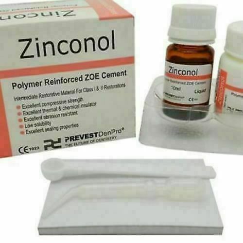 PREVEST DENPRO ZINCONOL Polymer Reinforced ZOE Cement LONG EXPIRY FREE SHIPPING