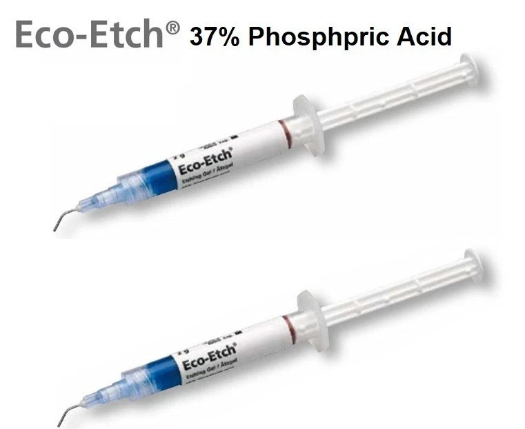 2 x Dental Ivoclar ECO ETCH Superior Etchant Gel 2g Syringes