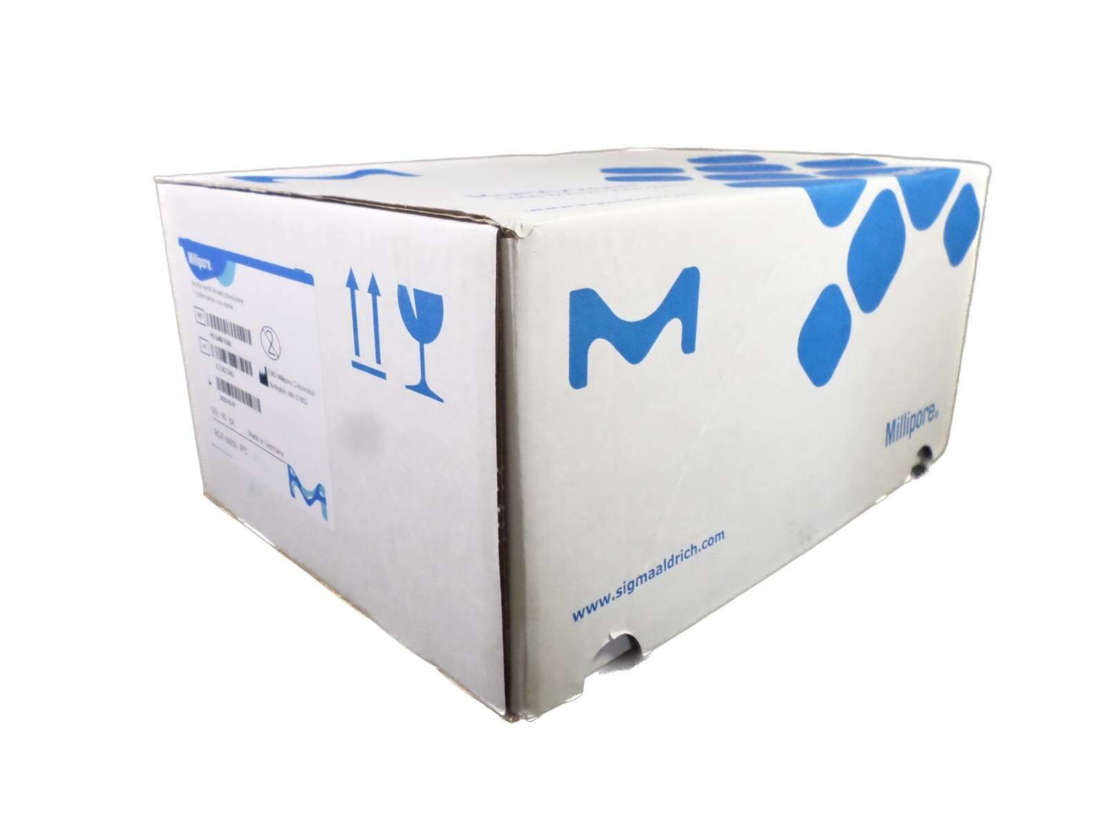 MILLIPORE Polystyrene 96-Well MultiScreen F-Bottom White MSSWNFX40 (40/pk)