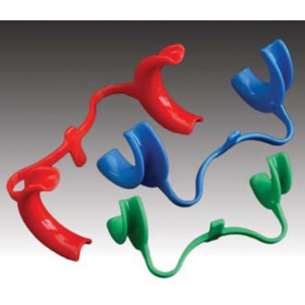 EXTND Disposable Intraoral Cheek Retractors Medium-Blue Large-Red 10/pk