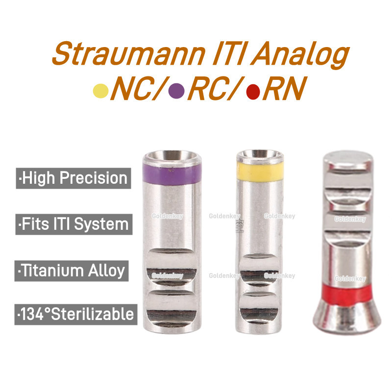 Dental ITI Analog NC RC RN Replica Bone level Tissue Level Fits Straumann Tray