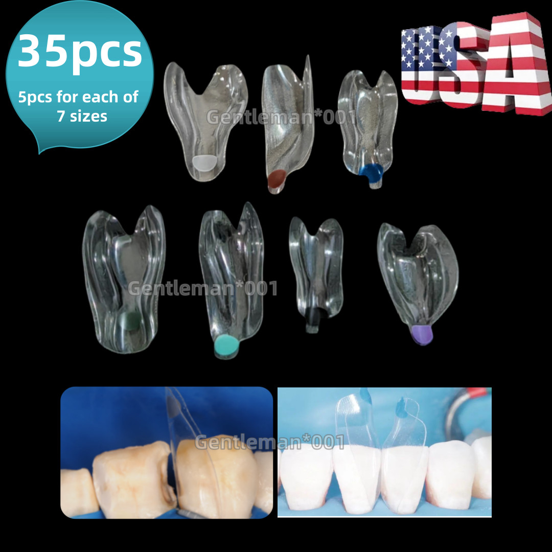 35pcs Dental Clear Matrix Anterior Restorative BT Bow Matrices Fit BioClear
