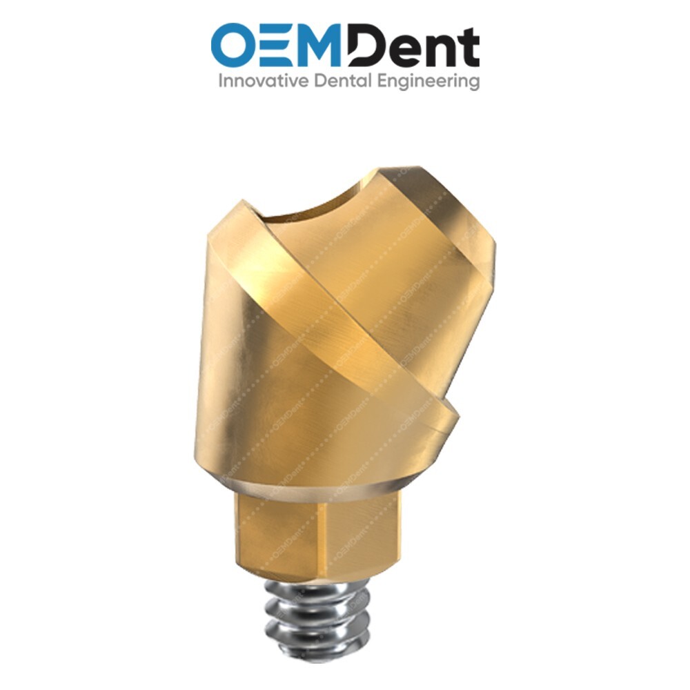 Angulated Multi Unit 1.6 Abutment 45° – DSI® Hexagon 2.42mm Compatible