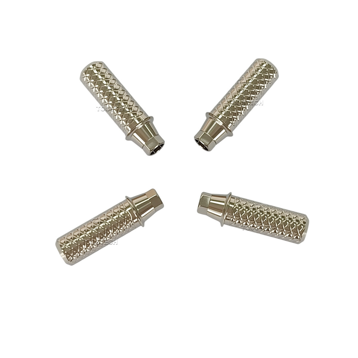 50pcs Titanium Temporary Abutment Fits Osstem Hiossen TS platform Regular Mini
