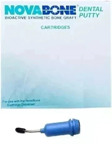 Novabone Putty Bioactive Synthetic bone graft 1 Cartridges .25 cc X 1