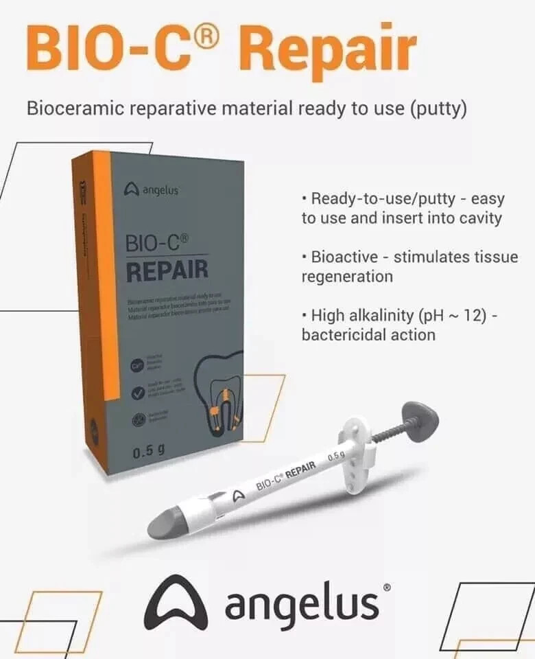 Angelus Bio C Repair BioCeramic Repair Cement For Endodontic Treatment 2g Dental