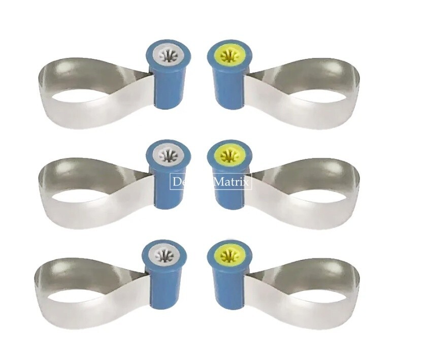 Dental Adapt SuperCap Steel Matrix M6 Matrices Thickness 0.03/0.038mm with tool