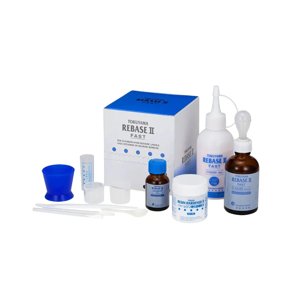 TOKUYAMA REBASE KIT- Chairside Hard Denture Reline Material Long Expiry