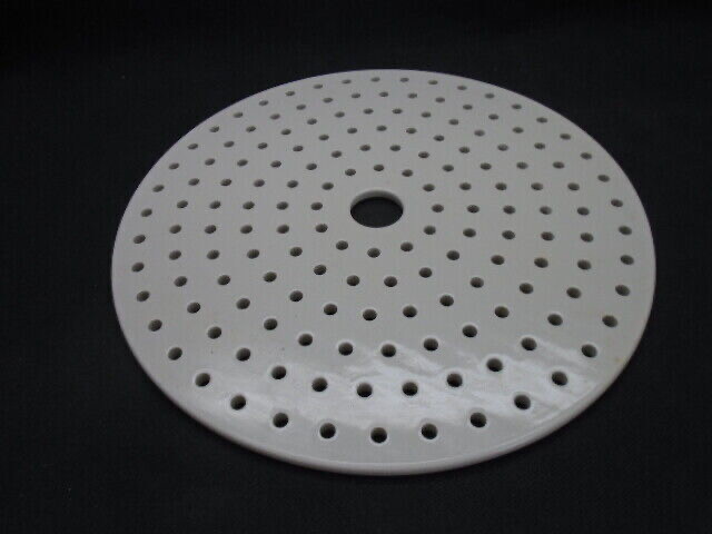 Coors CoorsTek 230mm Perforated Porcelain Desiccator Plate 5mm & 23mm Ctr 60456