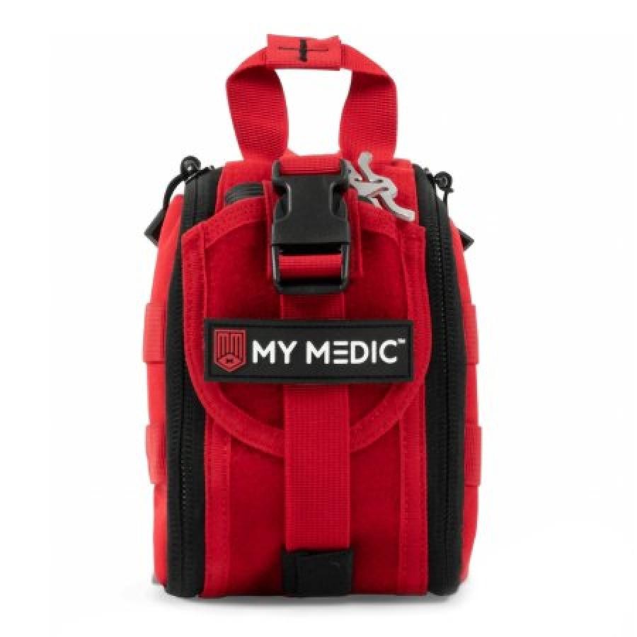 My Medic TFAK Trauma First Aid Kit Red Nylon Bag Over 35 Pieces Portable 1 Kit