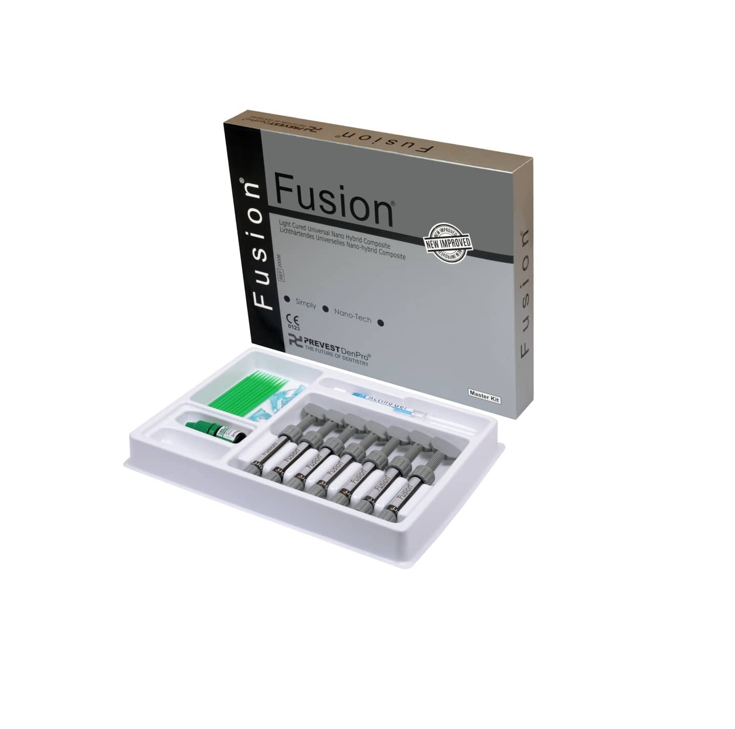 Prevest DenPro Fusion Universal Kit Dental Nano Resin Composite Master Kit