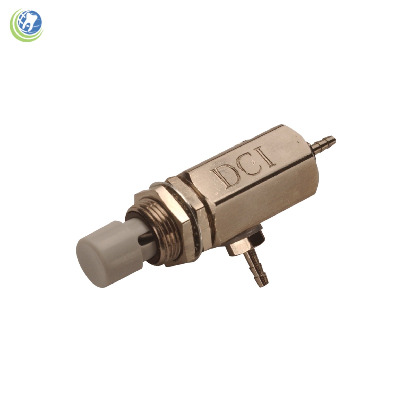 Push Button Cartridge Valve Momentary 2 Way Normally Closed Gray Color DCI 7821