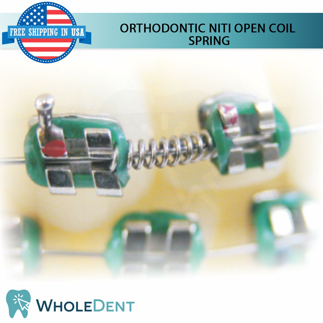 Orthodontic Dental NiTi Open Coil Spring 178mm X3 Sticks .010″x.030″ Morelli
