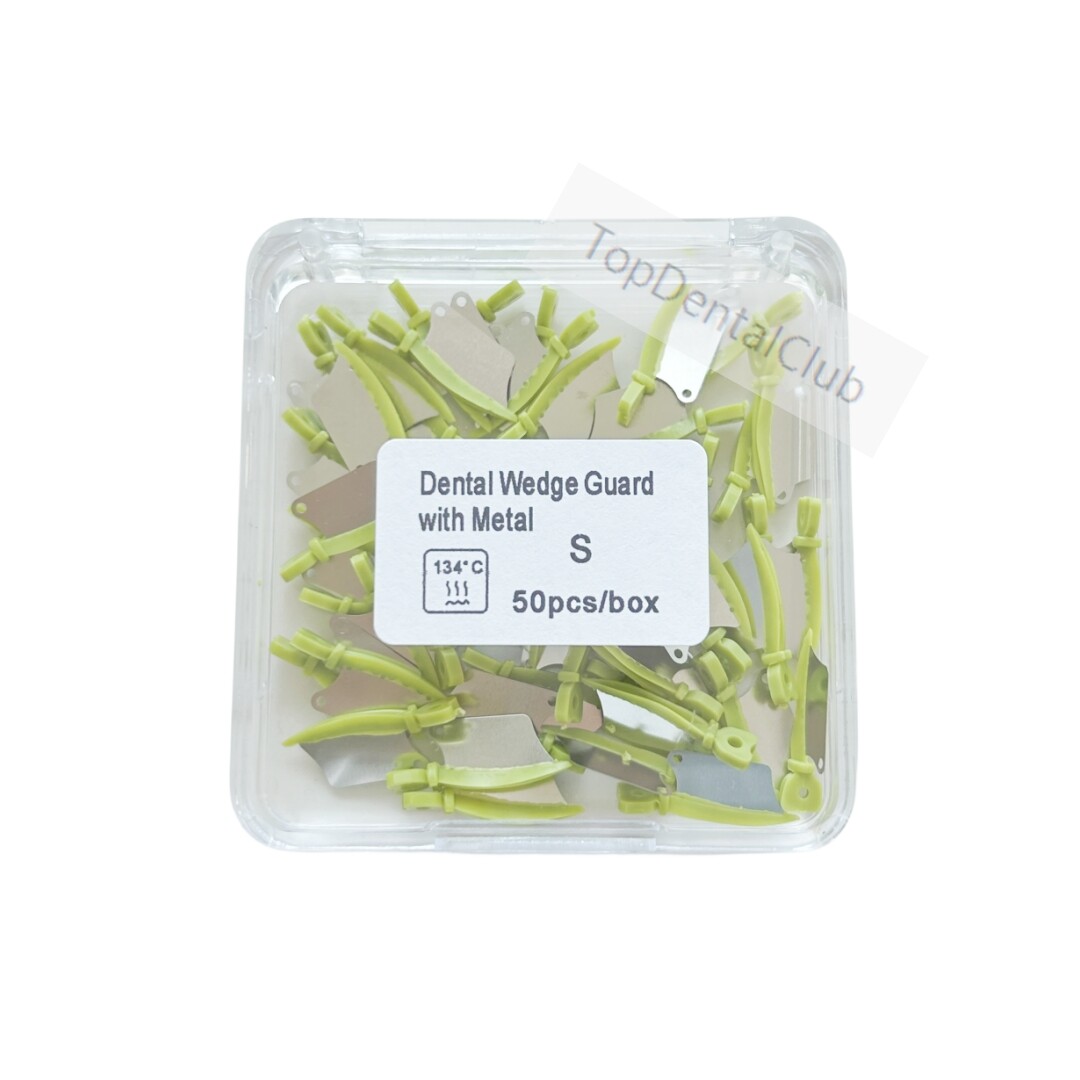 Small Dental Fender Interproximal Wedge Matrix Blade Guard with Metal SML 134℃